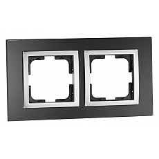 Рамка на 2 поста mono electric style glass 107-720000-161